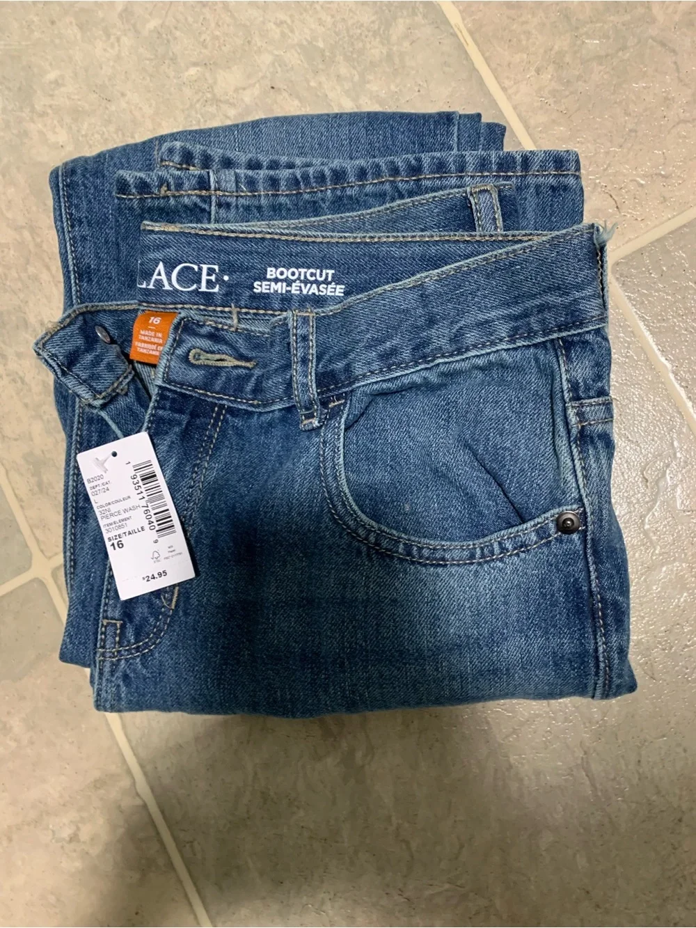 NWT boys Children’s Place bootcut jeans